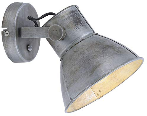LeuchtenDirekt Wand Spot Leuchte Industrie Stil Wohn Zimmer Strahler Lampe verstellbar 11482-77