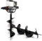 Wiltec Set Erdlochbohrer mit 1,4kW und 52cm³ Benzinmotor, inklusive 250mm und 300mm Bohrschnecken