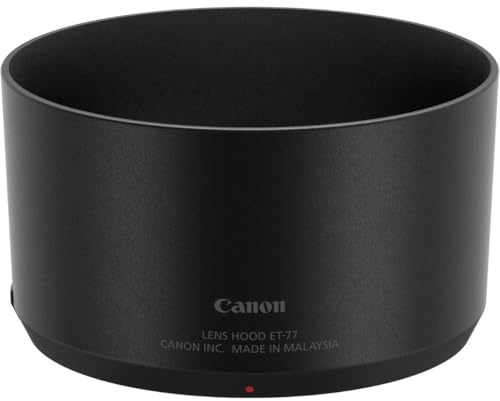 Canon Streulichtblende ET-77 - (Zubehör kompatibel zum Objektiv RF 85mm F2 MACRO IS STM)