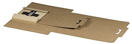 karton-billiger | Carton d'expédition LP Disques vinyles 12 pouces Enveloppe d'expédition Carton Boîte | 50 pièces