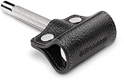 Störtebekker® Premium Rasierhobel Schutz - hochwertig verarbeiteter Rasierhobel Klingenschutz aus echtem Rindsleder - geeignet für alle Rasierer und Rasierhobel - Geschenkidee - Razor Blade Protection