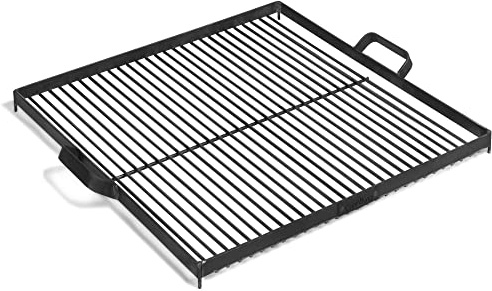gartendekoparadies.de Grillrost 44 x 44 cm Grill Rost für Feuerschale Ø 60 cm aus Gusseisen (44 x 44 cm)