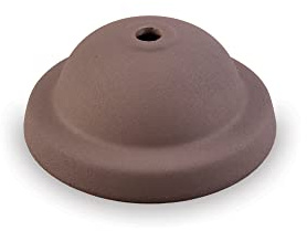 AMARCORDS - Rosace en porcelaine pour suspension couvre-fils en céramique avec rosace colorée KAKI