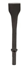 BURIN PLAT L155MM LARGEUR 32MM EMMANCHEMENT HEXAGONAL 10,2MM CEDREY