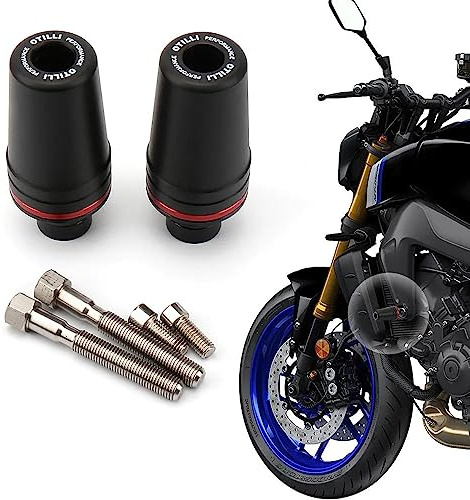 Chaoouyue Motorcycle Frame Slider Crash Guard Compatible with Yamaha MT-09 MT 09 SP 2021-2023 Fairing Falling Protection Engine Guard Anti-Crash Pad Protector