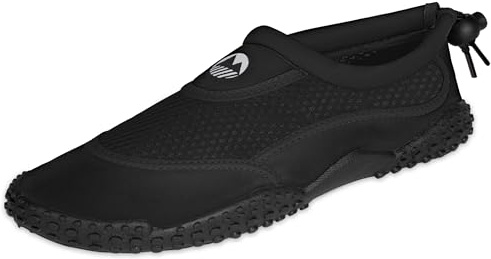 Lakeland Active Men’s Eden Water Shoes - Adjustable, Quick Drying & Breathable for Beach and Swimming - Ultra Black - 9 UK