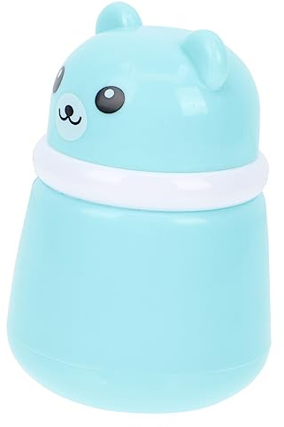VINTORKY Babypuderbehälter Cartoon Bär Großvolumig Hautfreundlich Puderquastenetui Für Reisen Und Babys Praktische Talkumpuderflasche