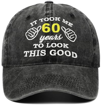 NOEMIN Cappellino da Baseball Vintage da Uomo - Regali di Compleanno per 60°Compleanno per Uomo. Fantastici Regali di Compleanno per papà, Zio, Nonno
