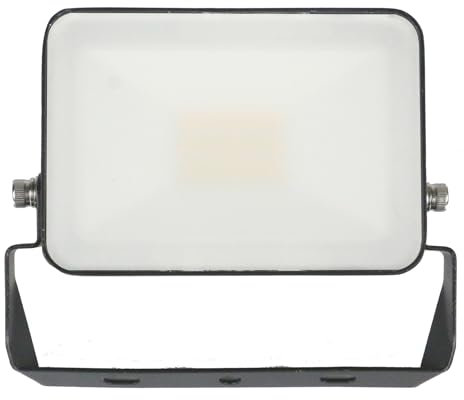 paul russells 50W LED Floodlight, 6000 Lumens, IP65 Waterproof Outdoor Security Lights, 3000K Bright Warm White, Wall Mounted for Garden, Warehouse, Parking Lot, Yard, 1-Pack