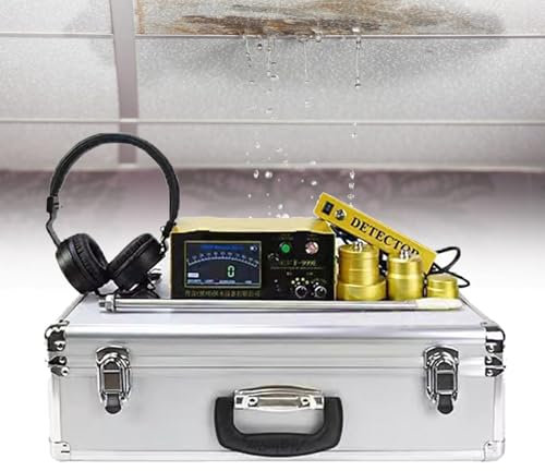 twostronking Détecteur De Fuite d'eau De Tuyau Multifréquence LCD, avec Bouton De Réglage du Volume Et De La Fréquence, 0-100 DB, Profondeur De Détection De 2,0 M, Adapté Aux Plantes Aquatiques, Etc.
