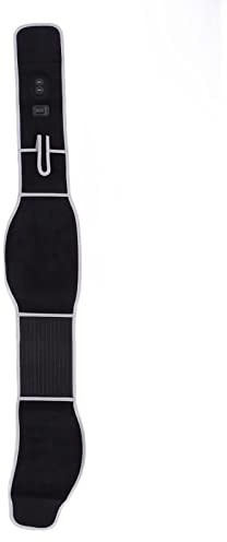 Pongnas Ceinture Chauffante, Conception de Chauffage à Double Zone avec 3 Modes de Température, Plaque Chauffante en Graphène pour Soulager les Douleurs à la Taille et au Dos, Ada