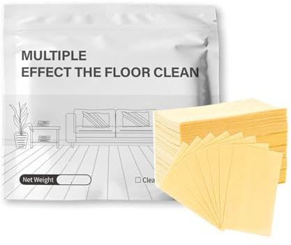 Multi-Effect Floor Clean Tablets, Pastilles Nettoyantes Concentrées Pour Sols, Dissolution Rapide Pour Parquet, Carrelage Et Stratifié, Parfum Frais Longue Durée, 300 Pastilles (Osmanthus)
