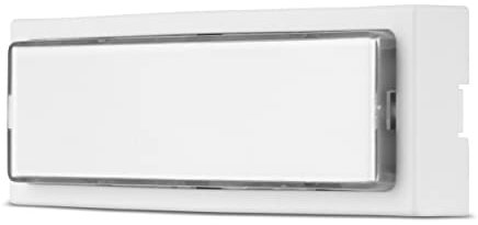 REV Klingel Haustür, Klingelschild, Türklingel, beleuchtbar, 8-12VAC 1,5A, weiß