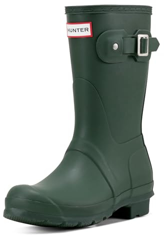 Hunter Original Short - Botas para mujeres, Verde, 38 EU