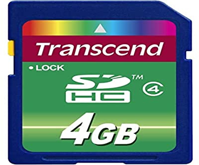 Transcend 4GB SDHC Class 4 (Standard) Memory Card