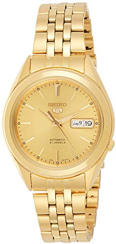 Seiko SNKL28 Montre Bracelet en Acier Inoxydable Doré