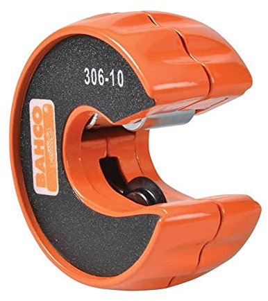 Bahco 306-10 Pipe Slice Tube Cutter, Black/Orange, 10 mm