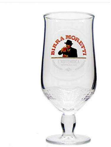 Birra Moretti Pint Glasses CE 20OZ / 568ML (SET OF 2)
