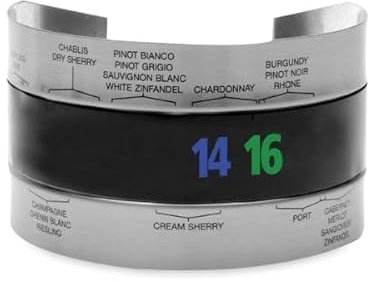 Eurowebb Thermomètre pour Bouteille de vin