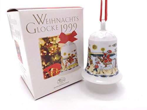Hutschenreuther - Weihnachtsglocke 1999 - Glocke Porzellan - NEU - OVP - 1. WAHL