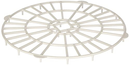 Kochstar K99007032 Grille de Support pour Bocaux Polypropylène 35 cm, Blanc