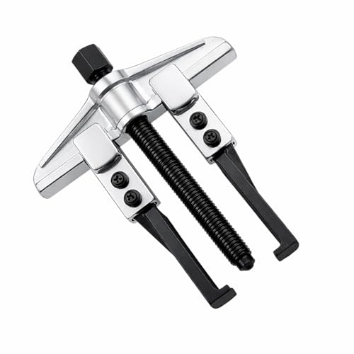 KATSU Zweibacken Zahnradlager Abzieher 160 x 150mm, Kohlenstoffstahl 2 Arme Spezielle dünne Klauen Zahnradlager Auszieher Abzieher 45045004