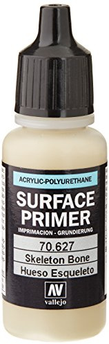 Vallejo Model Air Pintura Acrílica Primer Hieso Acabado Mate, 18 ml. para Aerógrafo para Modelismo y Figuras