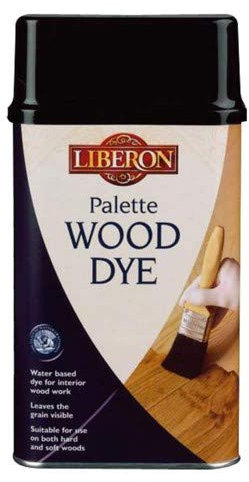 Liberon 250ML Ebony Palette Wood Dye – Water Based Acrylic Odourless