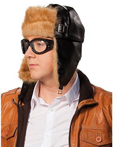 Fliegerkappe mit Fell (Rubies)