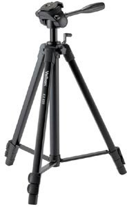 Velbon EX-630 Universal Negro tripode - Trípode (Universal, 5 kg, 3 Pata(s), 168 cm, Negro, 61,4 cm)