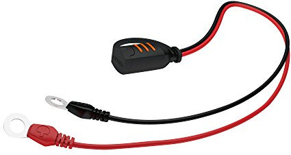CTEK 56-259 M6 Bulk Comfort Connect Eyelet Direct Connector, 6.3 mm, Black and Red