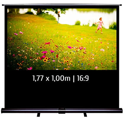 Ecran de Projection - Transportable - Déroulement Manuel - 1,77x1,00m - Format 16:9-045-1013