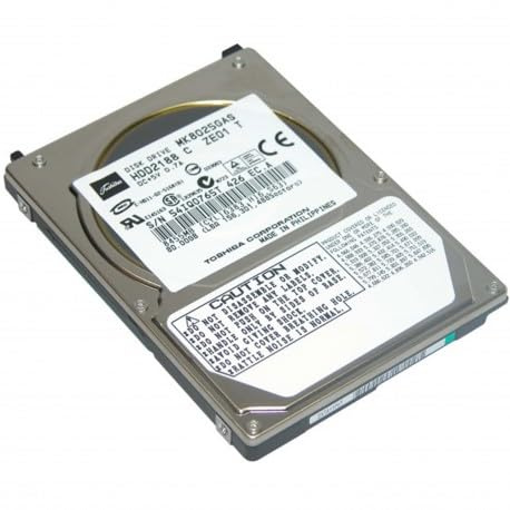 Toshiba Festplatte 80 GB IDE ATA 2,5 Zoll MK8025GAS 4200 U/min 8 MB PC Laptop HDD2A02