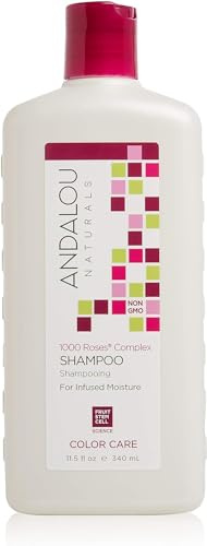 Andalou Naturals 1000 Roses Complex Colour Care Shampoo, 340 ml
