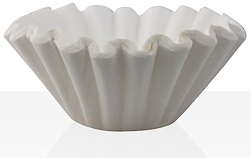 Bonamat Bravilor Korbfilter Original 85/245 mm, 500 Stk weiß, Kaffeefilter