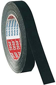 Tesa 04651-00008-00 Gewebeband 4651 Premium, 19 mm x 25 M, schwarz