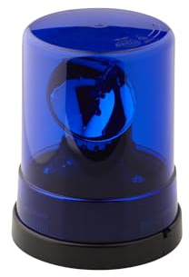 HELLA 2RL 004 958-001 Halógena-Luz de identificación omnidireccional - KL 700 - 12V - azul - montaje exterior/atornillado - azul - Conector: Conector plano