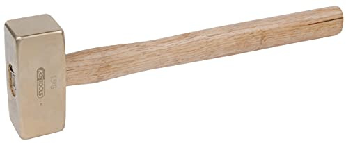 KS Tools 963.2053 BRONZEplus Fäustel 2000 g, mit Hickorystiel