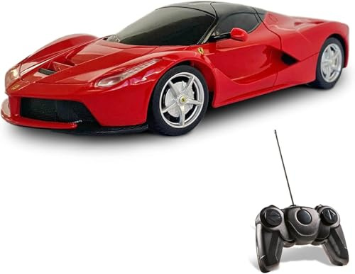 Mondo Motors, FERRARI LAFERRARI, Modello in Scala 1: 24, fino a 8 km/h di Velocità, Auto Giocattolo per Bambini 63278