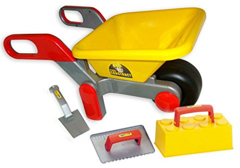 Wader Schubkarre Bauschubkarre 4 TLG mit Maurerwerkzeug