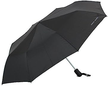 Pierre Cardin Herren Schirm Noir Easymatic ALUPLA