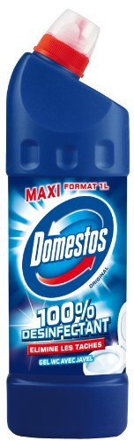 Domestos - Nettoyants Ménagers Gels WC - Javel Standard - 1 L - Lot de 2