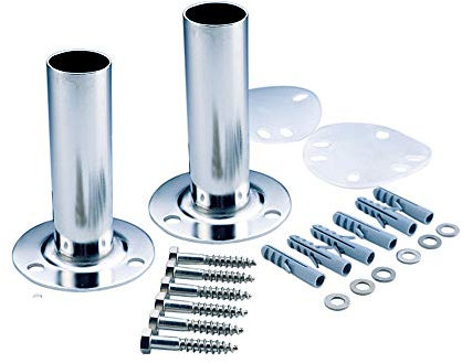 fixation pour échelle inox piscine