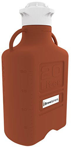 Homebrew Glasballon, 20 L, Bernstein, 120 mm Gap