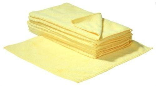 SBS Mikrofasertücher | 30 x 30 cm | 20 Stück | gelb | Microfasertuch Mikrofaser Tuch Microfasertücher