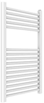 ERCOS Radiateur sèche-serviettes Radiateur sèche-serviettes Dimensions 500x770 MM Radiateur Blanc Couleur Moderne, raccords 1/2 Livré avec kit de montage