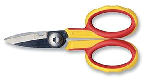 Schere für Elektriker, Scherenlänge: keine SVHC; Scherentyp: Drahtschneider, Länge: 140 mm, Werkzeugkörpermaterial: Edelstahl