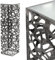 Design Delights Enza Colonne de décoration en métal argenté vieilli 70 cm
