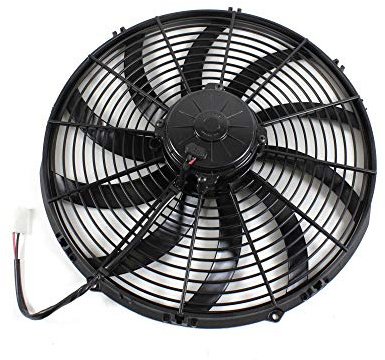 Ventilateur Spal 285 mm aile 255 mm 1430 m³h Motorsport 12 V VR6 Turbo 16 V OPC 12 V 1047008