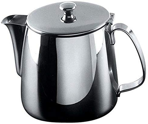 Alessi 102/60 Teiera in Acciaio Inossidabile 18/10 Lucido